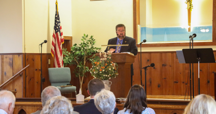 Preaching Woodlawn Church Service